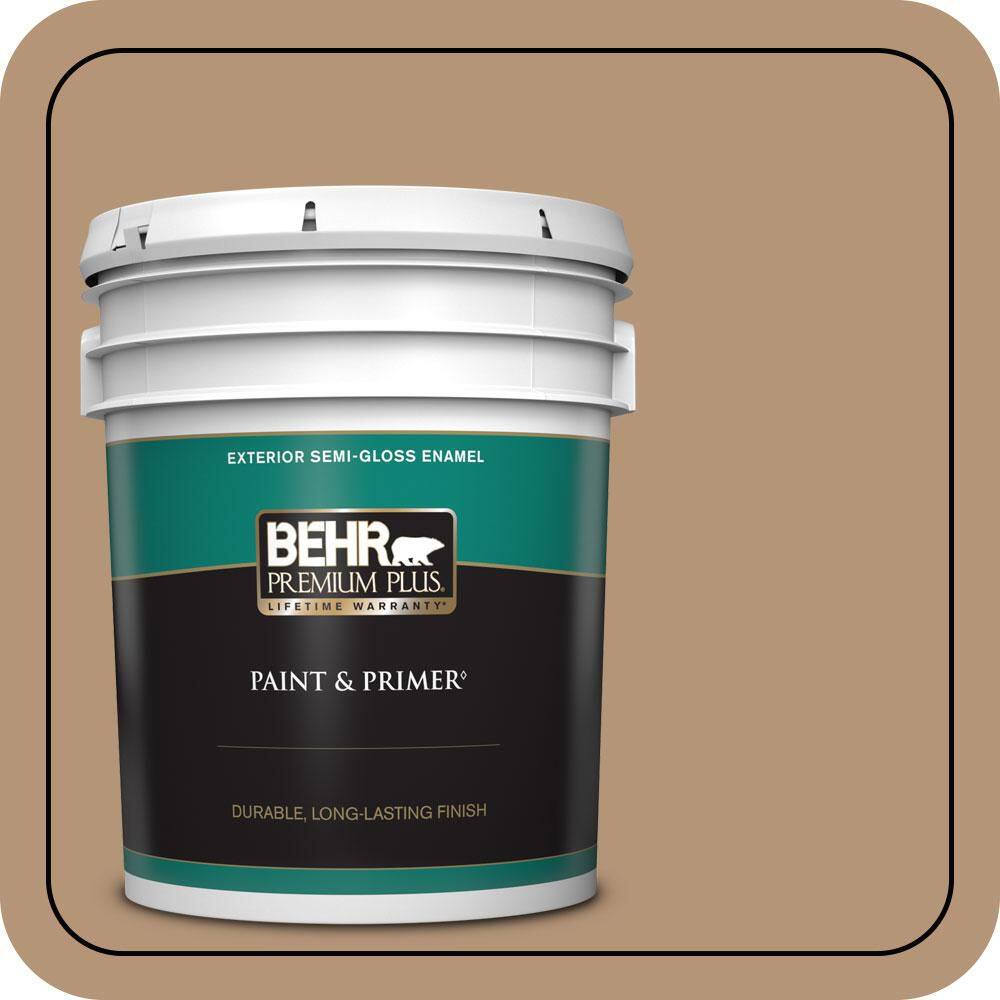5 gal. #280F-4 Burnt Almond Semi-Gloss Enamel Exterior Paint & Primer price history on PriceWatchPro