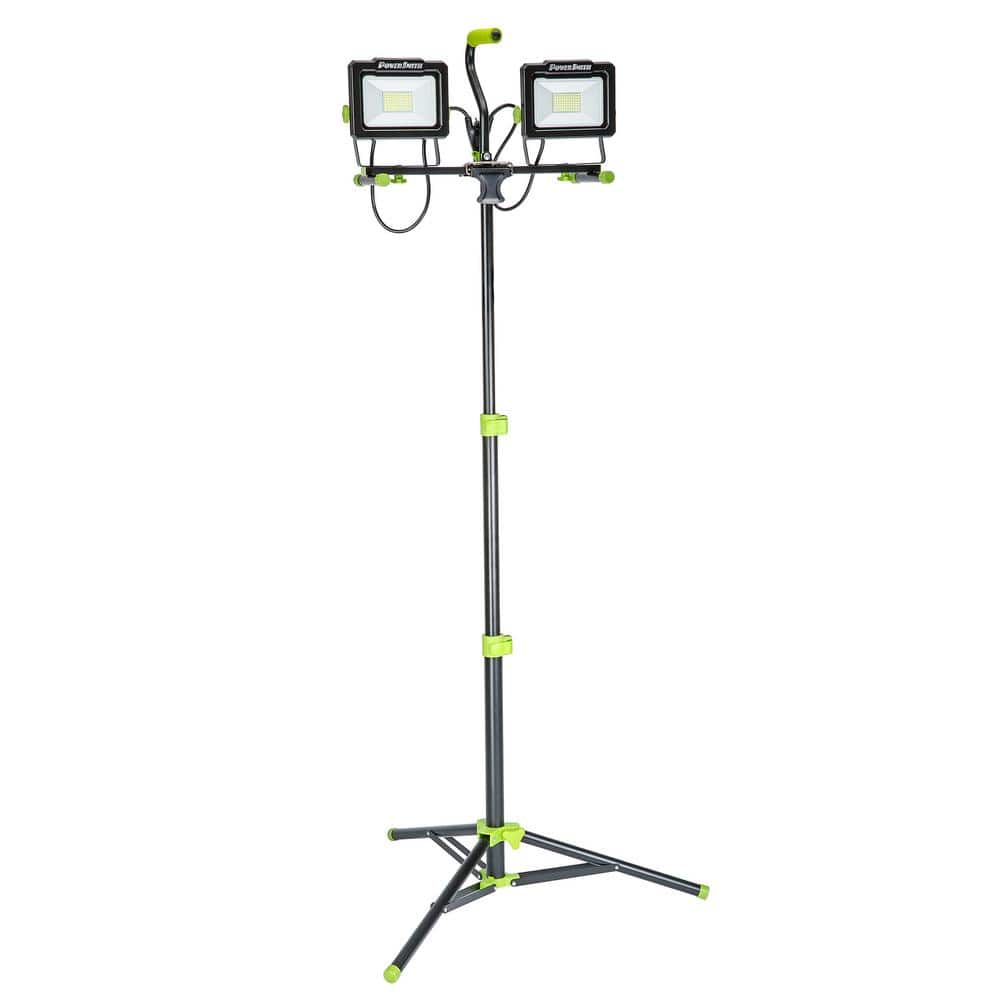 PowerSmith 14000 Lumen LED Work Light with Adjustable Tripod