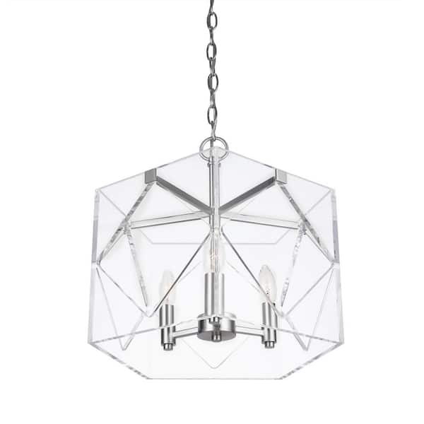 Home Decorators Collection Pentos 3 Light Brushed Nickel Acrylic Chandelier Hd 1089bn - Home Decorators Collection 3 Light Mini Chandelier Home Decorators Collection Pentos 3 Light Brushed Nickel Acrylic Chandelier Hd 1089bn - Home Decorators Collection 3 Light Mini Chandelier