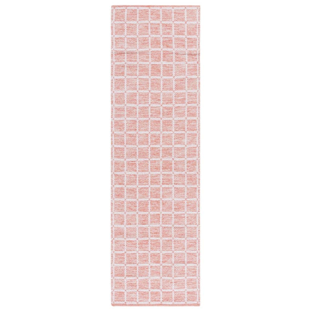 Montauk 2 ft. x 8 ft. Orange/Ivory Tile Lattice Runner Rug price history on PriceWatchPro