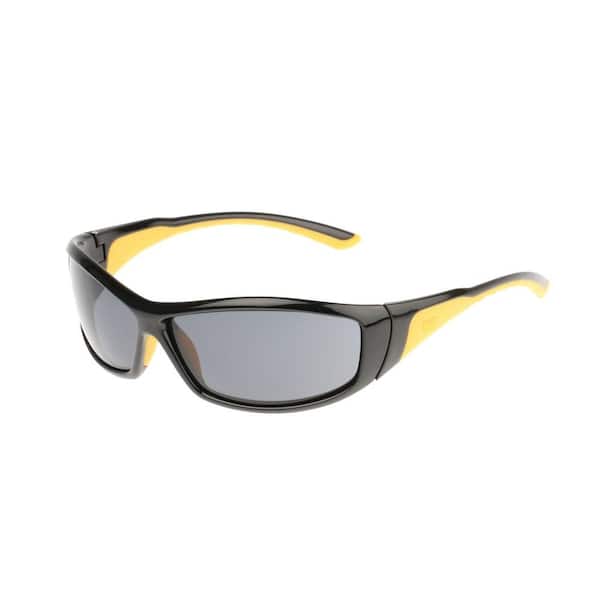 CAT Safety Glasses Grit Smoke Lens with Case