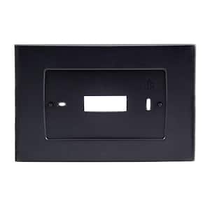 Wall Plate for Sensi Touch Wi-Fi Thermostat in Black