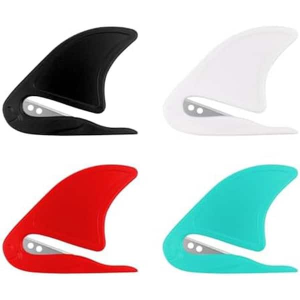 4pcs Box Cutters with Concealed Sharp Blade Letter Openers Cardboard Cutter Envelope Slitter Safe Mail Opener