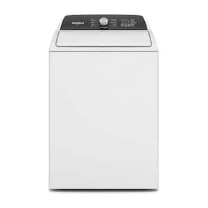 4.5 cu. ft. High Efficiency Top Load Agitator Washer in White with Built-in Faucet