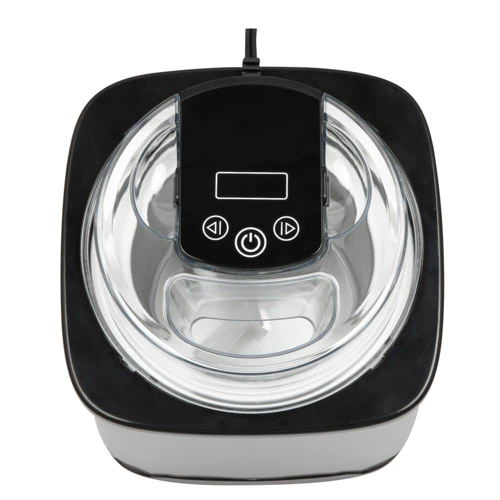 Nostalgia 2-Quart Stainless Steel Digital Ice Cream Maker