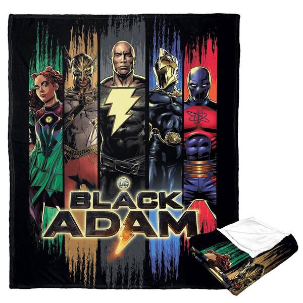 THE NORTHWEST GROUP Black Adam This Is Justice Silk Touch MultiColored