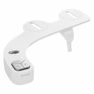 FreshSpa Precision Essential Attachable Bidet System Bidet Attachment with Side Arm Control in White