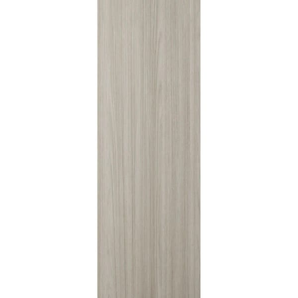 3011 18 in. x 80 in. Sold Core Oak Franko Color Wood Sliding Barn Door with Hardware Kit