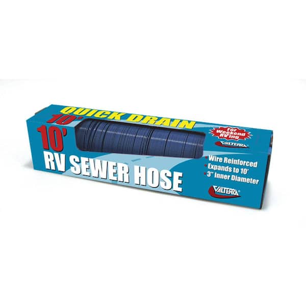 Valterra Quick Drain Standard RV Sewer Hose - Boxed
