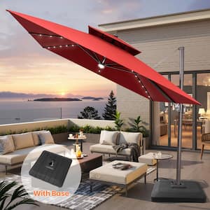 14 foot patio umbrella covers DIY Outdoor Patio Umbrella Cover for 15ft Umbrellas