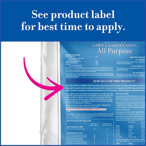 Lilly Miller All-Purpose Lawn Fertilizer For All Grasses 8000 sq ft