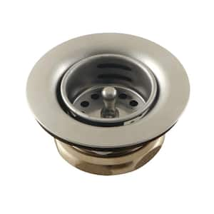 Tacoma 2-13/16 in. Bar Prep Basket Strainer Drain in Brushed Nickel