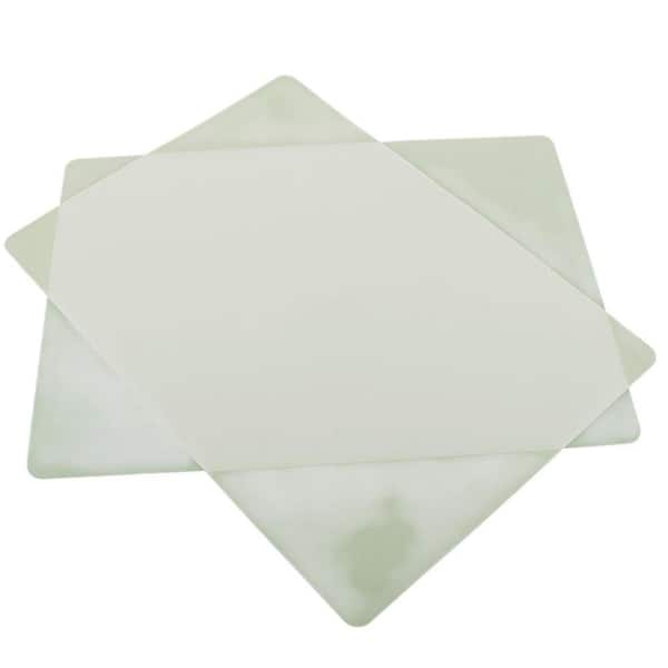 Translucent Silicone Countertop Protector Mat Non-Slip Non-Stick Heat Resistant Kitchen Baking Placemat 2-Pack