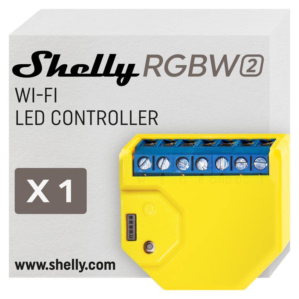 Reviews for Shelly RGBW2, WiFi Smart Remote Control for RGBW