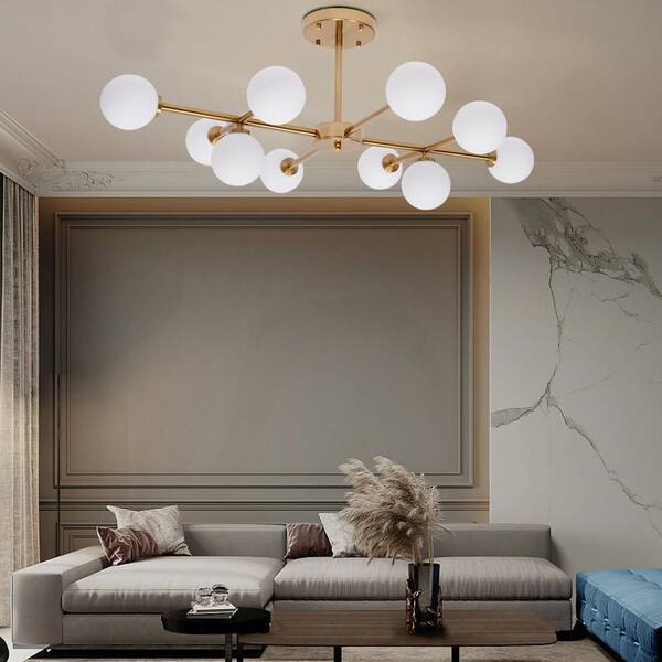 chandelierデスク Aiwen 45-Light Pink Modern/Contemporary Led Chandelier US-SR-ZX45W