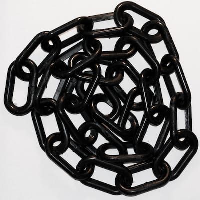 Black Chain Chains Ropes The Home Depot   Mr Chain Chain 50003 50 64 400 