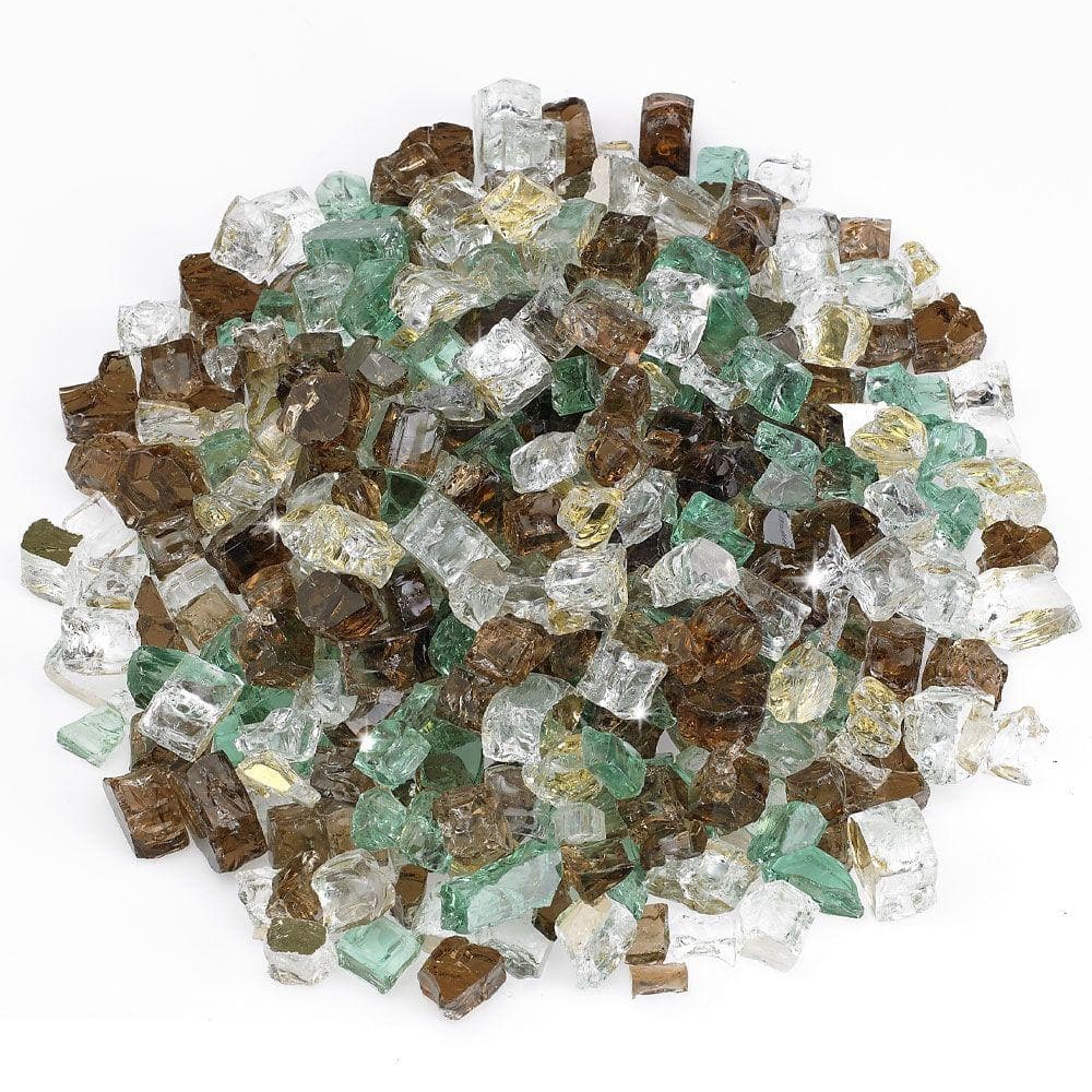 1/2 in. Yosemite Reflective Fire Glass 10 lbs. Bag