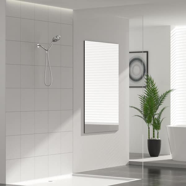 7-Spray Patterns with 1.8 GPM 4.7 in. Wall Mount Handheld Shower Head in Chrome