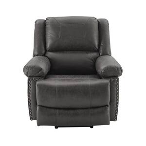 Power Lift Recliner Lazy Boy Recliner for Elderly Heat and Massage by Remote Control for Living Room in Gray