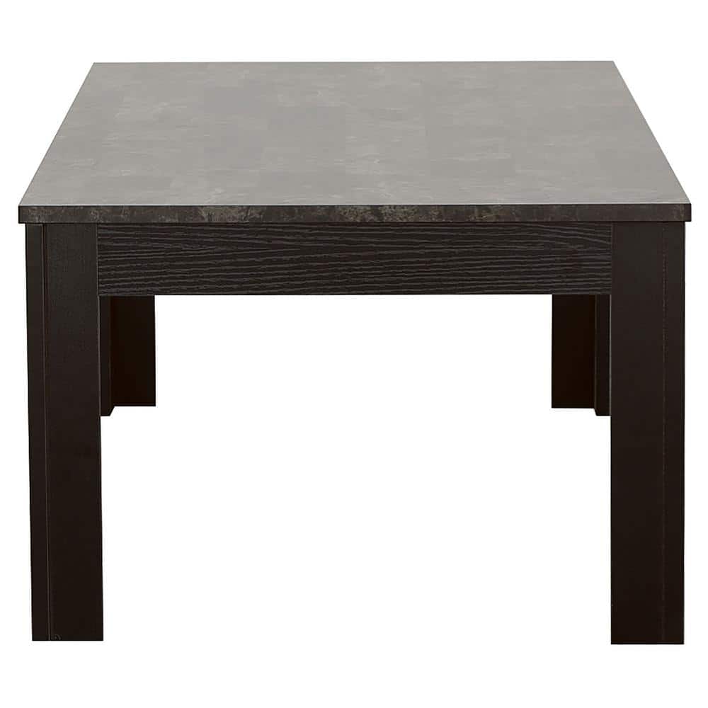 Transitional 3-Piece Black Rectangular Coffee and End Table Set