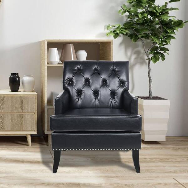 cheap black armchairs