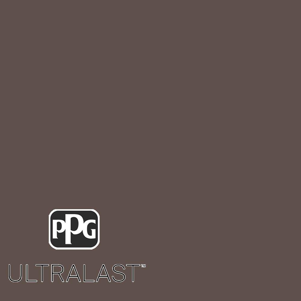PPG UltraLast 1 gal. PPG10177 Chocolate Pretzel SemiGloss Interior