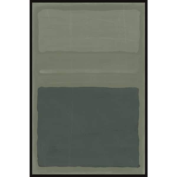 Unbranded "Thin Partition" by Marmont Hill Floater Framed Canvas Abstract Art Print 36 in. x 24 in.
