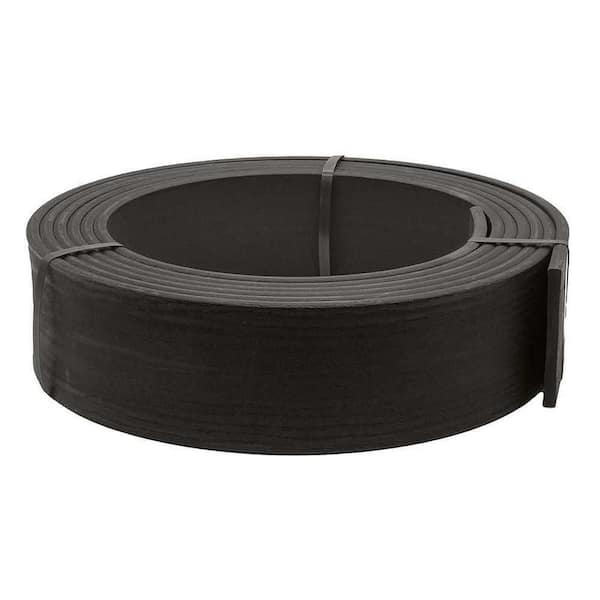 20 ft. (L) x 4 in. (H) Pro Black Composite Plastic Landscape Edging