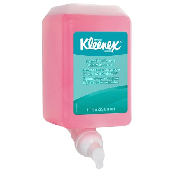 Kleenex 1000 ml Foam Skin Cleanser with Moisturizers (Case of 6)