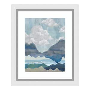"Cloudy Mountains I" by Andrea Ciullini Framed Wall Art