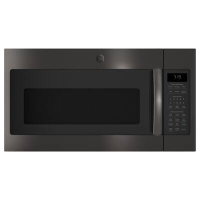 1.9 cu. ft. Over the Range Microwave in Black Stainless Steel with Sensor Cooking, Fingerprint Resistant