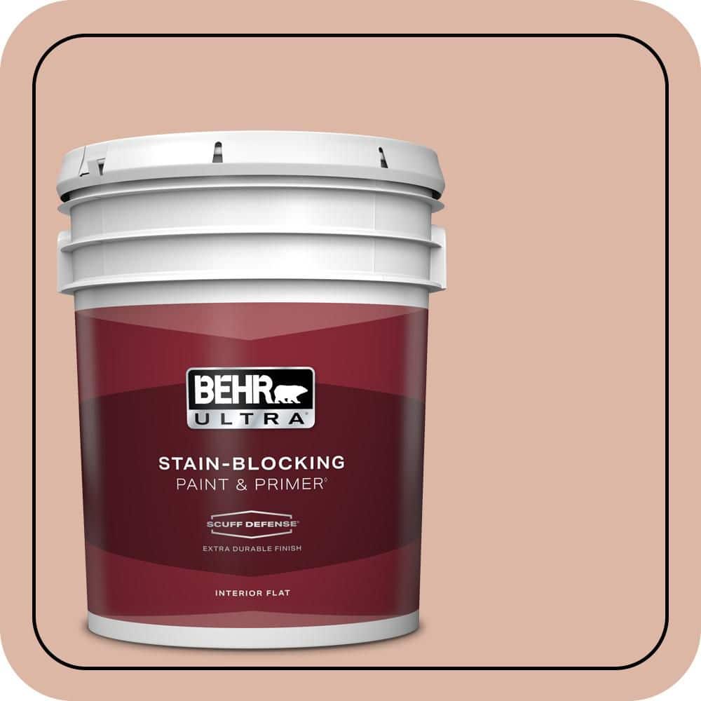 5 gal. #220E-3 Melted Ice Cream Extra Durable Flat Interior Paint & Primer price history on PriceWatchPro