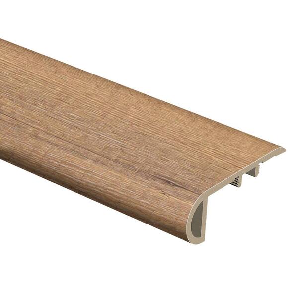 Zamma Pacific Pine 3/4 in. Thick x 2-1/8 in. Wide x 94 in. Length Vinyl Stair Nose Molding