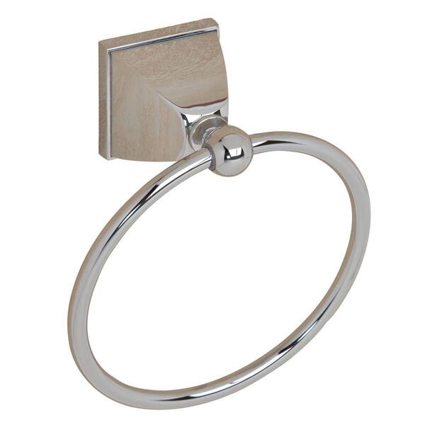 Barclay Products Delfina Towel Ring in Chrome