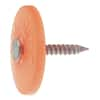 plastic round cap roofing nails