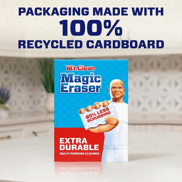 Extra Power Carton Magic Eraser Cleaning Sponge (4-Pack)