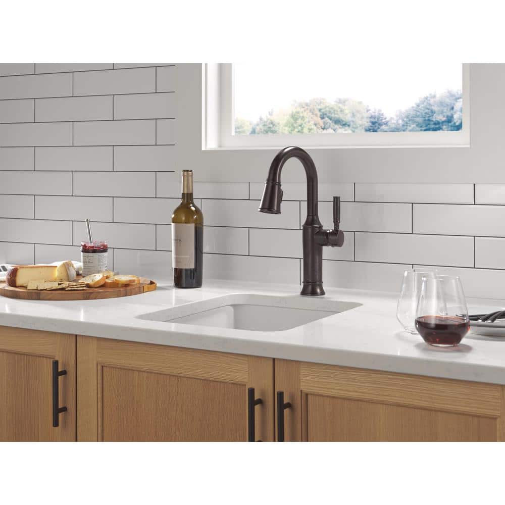 Renaldi Oil-Rubbed Bronze Pull-Out Spray Bar Faucet