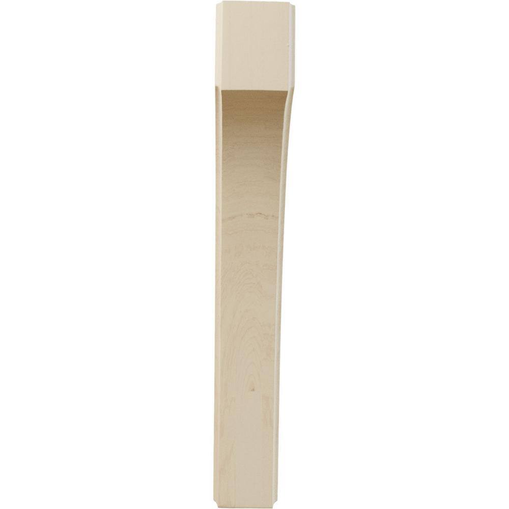 Clarksville Hand-Carved Rubberwood Corbel Bracket, 12-inch Height