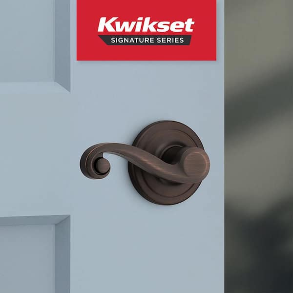 Kwikset Lido Venetian Bronze Hall/Closet Door Handle 720LL 11P CP