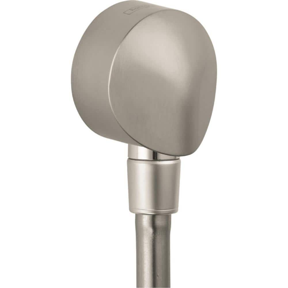 Polished Nickel Modern Wall Mount Outlet with Check Valve