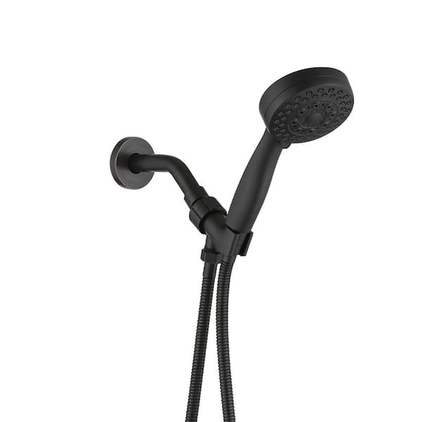Unbranded 5-Spray Settings Wall Mounted Handheld Shower Head with 2.5 GPM, High Pressure Hand Shower in Oil Rubbed Bronze