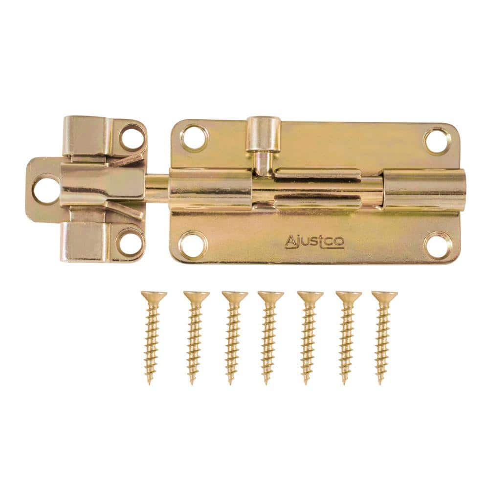 4 in. Brass Tone Barrel Bolt price history on PriceWatchPro