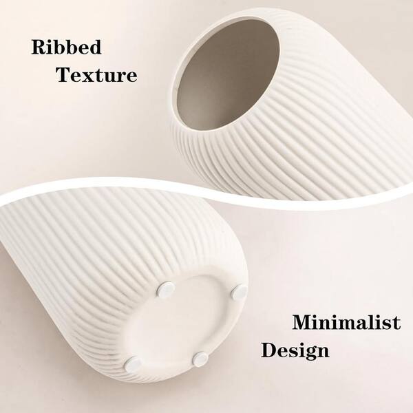 Durdiiy Vase Vase Fleur Vase Plastique Petit Vase Moderne Vases Forme