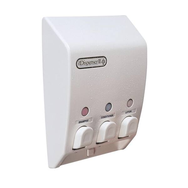 Better Living Classic Triple Dispenser in White