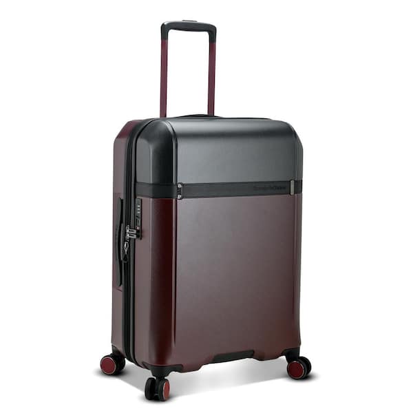 Traveler's Choice Vulkan 26 in. Hard Side Expandable Spinner Luggage, Red
