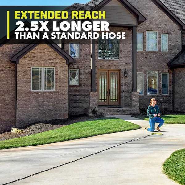 1/4 in. x 50 ft. 3600 PSI Flexible Pressure Washer Hose