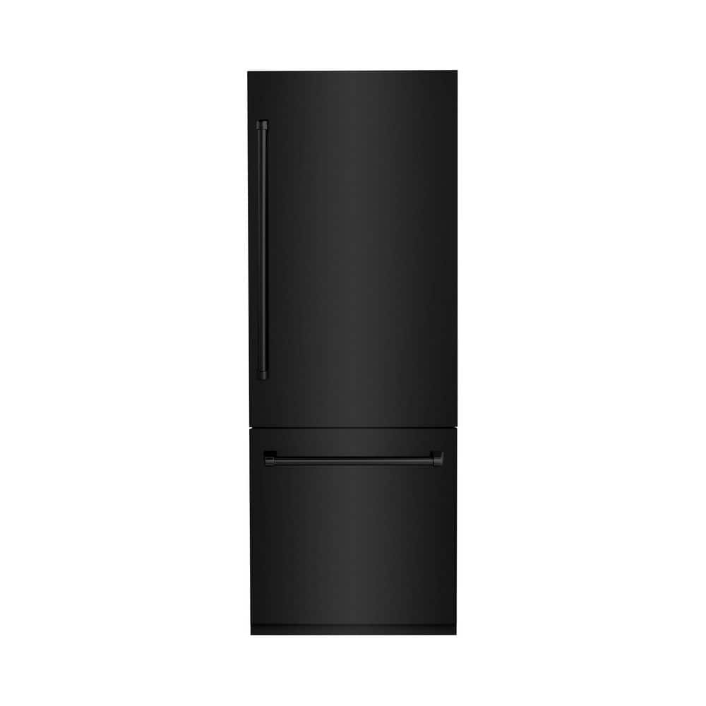 30 in. 2-Door Bottom Freezer Refrigerator with Internal Water and Ice Dispenser in Black Stainless Steel price history on PriceWatchPro