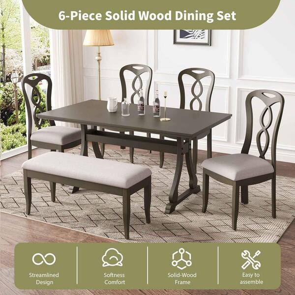 ❁DeaRe❁(ディアレ) allen + roth Gatewood Set of 2 Stackable Brown Aluminum