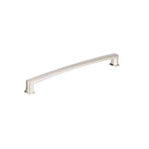 Burano Collection 12 5/8 in. (320 mm) Brushed Nickel Transitional Rectangular Cabinet Bar Pull