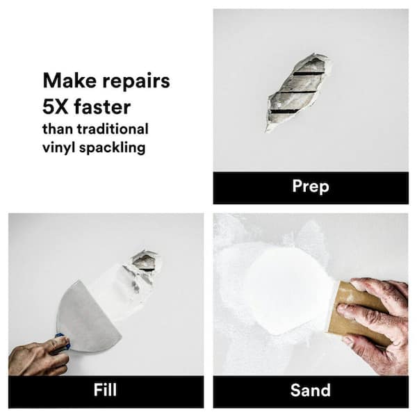Large Hole 12 fl. oz. Wall Repair Kit